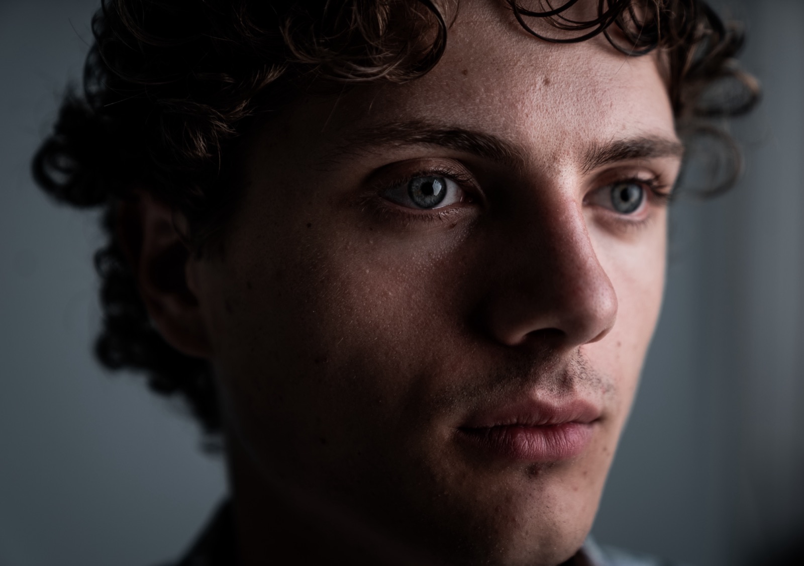 William Jannert: cinematic close-up portrait