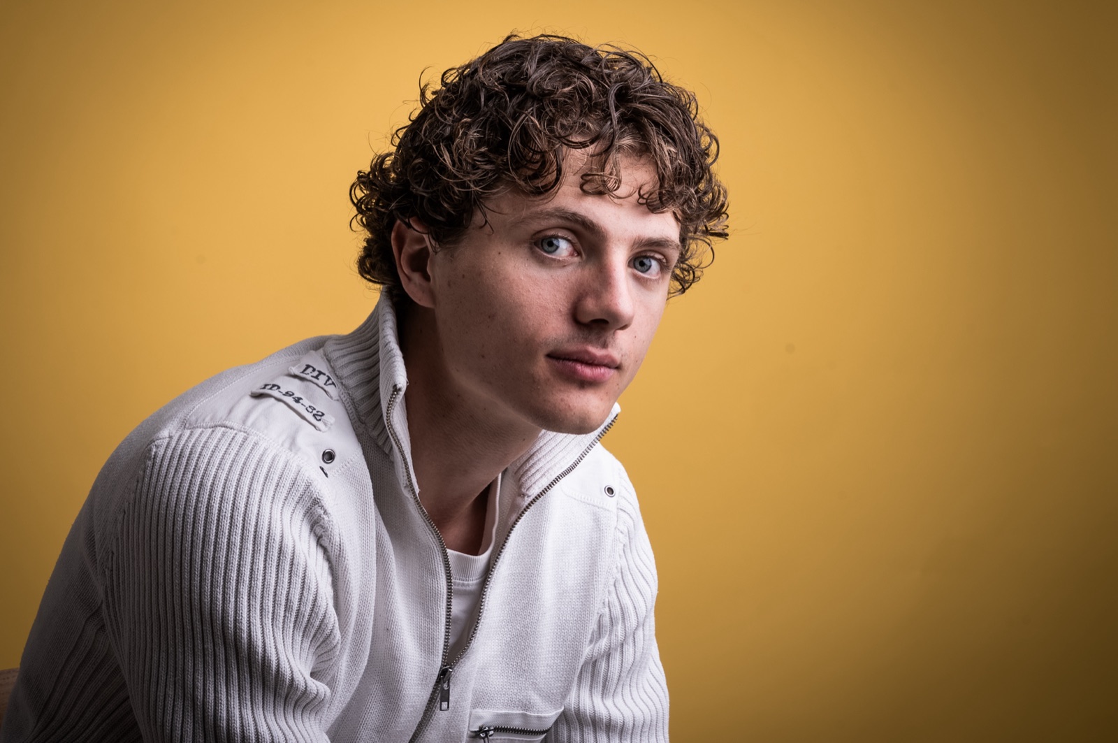 William Jannert: warm-toned studio portrait